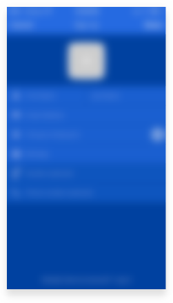 blurred out foursquare ui