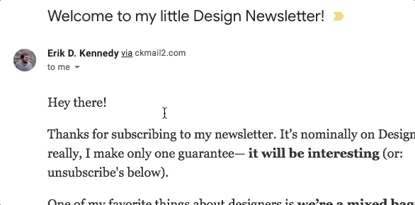 How to add Design Hacks to your contacts