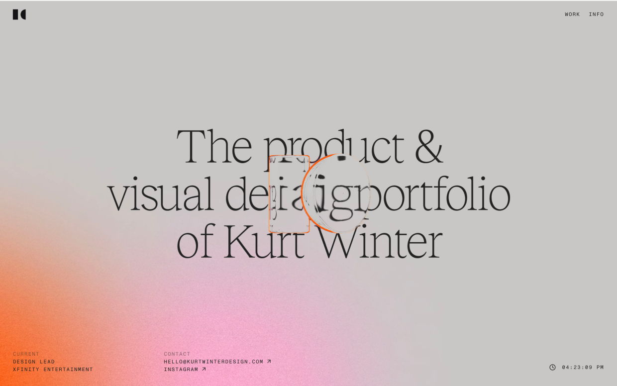 Kurt Winter's design portfolio